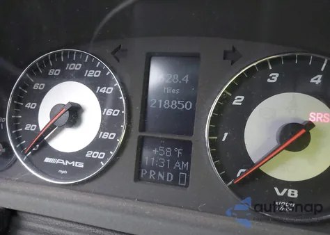 2006 Mercedes-Benz C 55 Amg z USA, uszkodzony, nr VIN WDBRF76J56F721322